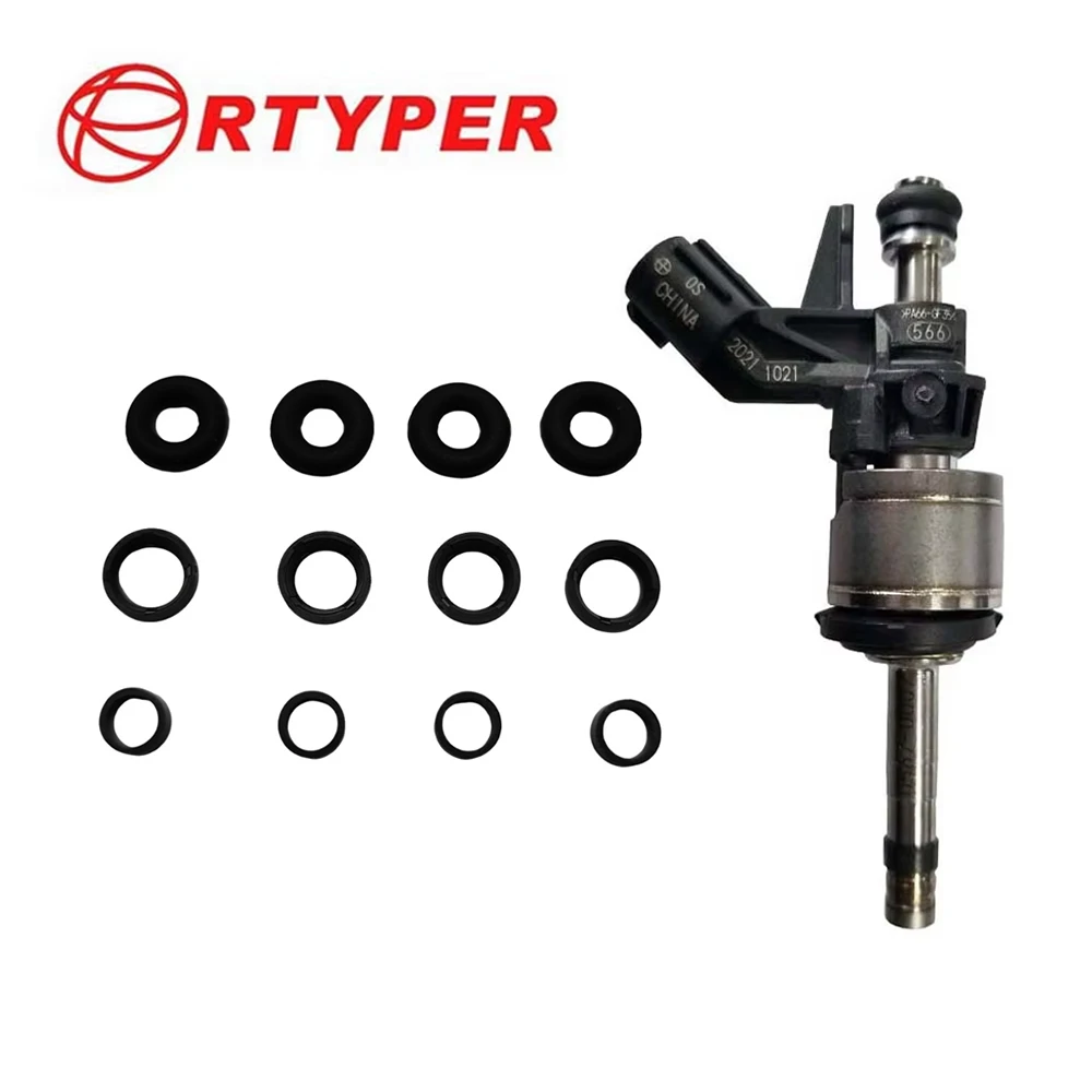 

4Sets(12pcs) Fuel Injector Nozzle Repair kit oring seal For Geely Emgrand F01R00MA94 of Chang'An CS35 CS55 0261500758 F01R00MA30