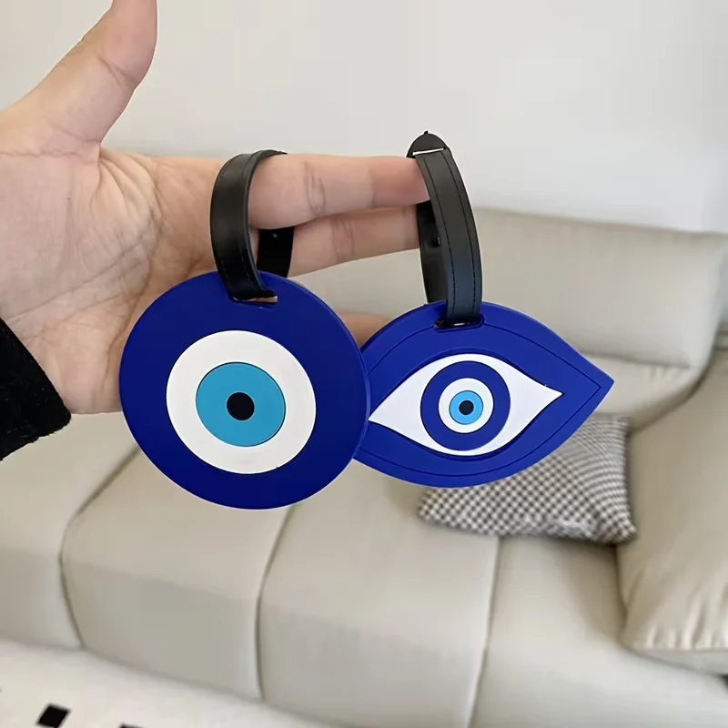 Creative Luggage Tags, Suitcase ID Tags, Luggage Anti-Loss Labels, Portable Tags for Travel Accessories