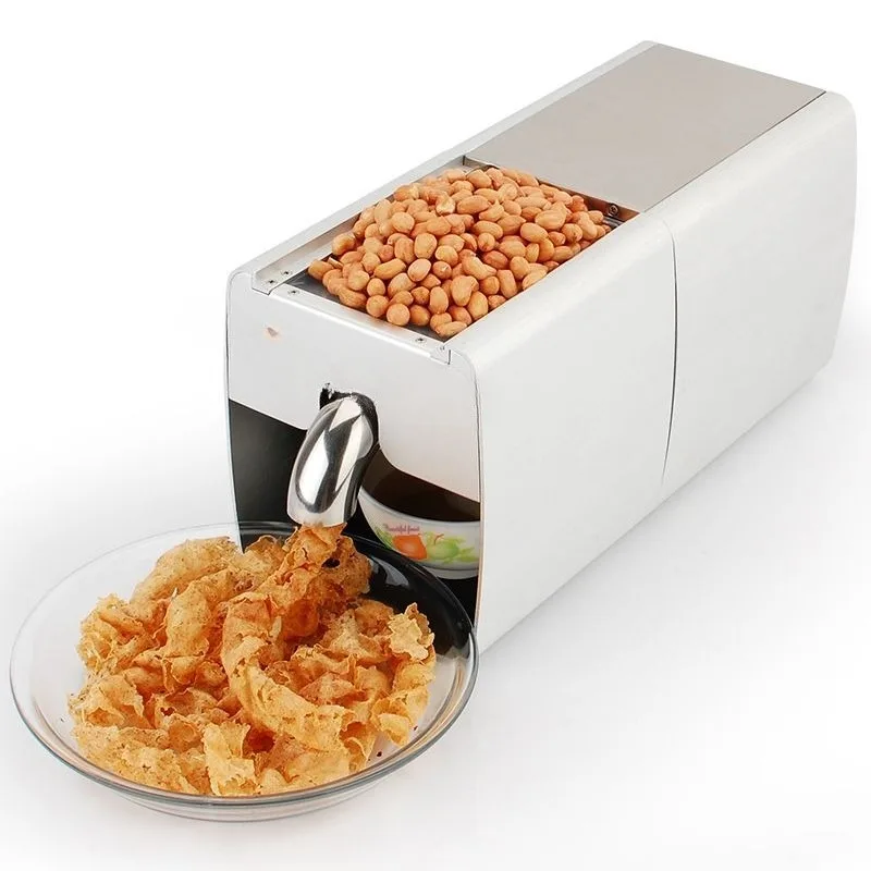 Automatic Oil Press Stainless Steel Small Commercial, Hot and Cold Pressed Peanut Sesame Rapeseed Flaxseed