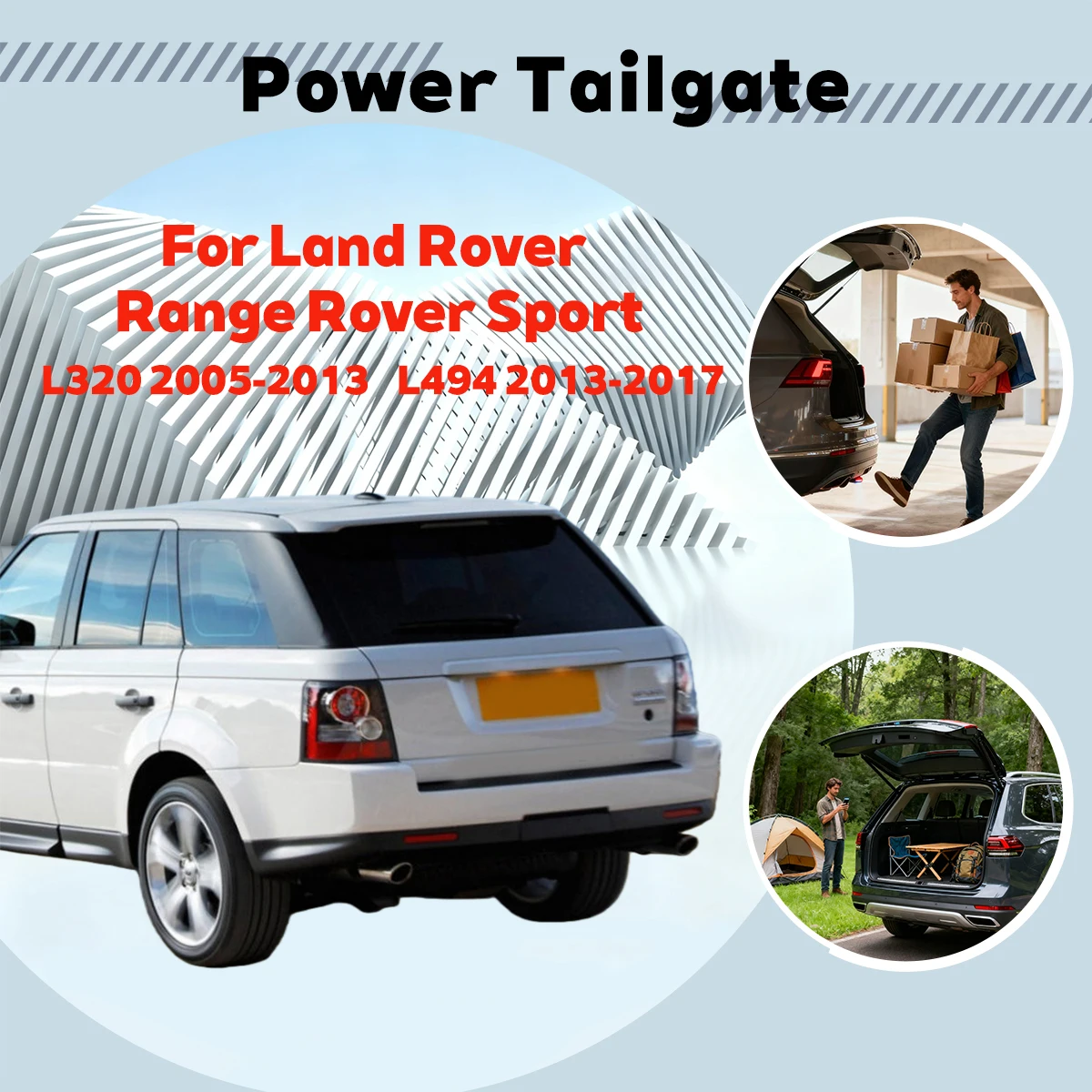 

Для Range Rover/Land Rover RR Sport L320 L494 2005-2017 Liftback Автоматический подъемный электрический модуль замка задней двери Система закрытия