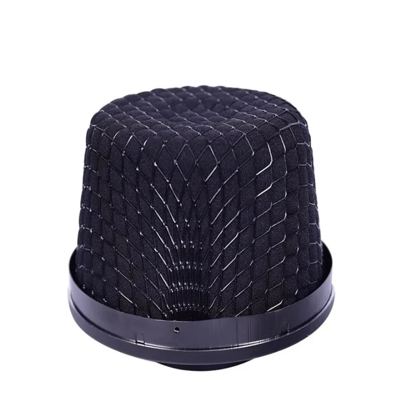 

High flow intake mushroom head filter element can be applied to intake bellows, mushroom head air filter intake modification