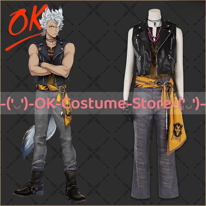 

[Индивидуальный размер] Twisted Wonderland Savanaclaw Jack Howl Косплей Костюм Игровой Персонаж Наряд Хэллоуин Карнавальная Вечеринка Униформа