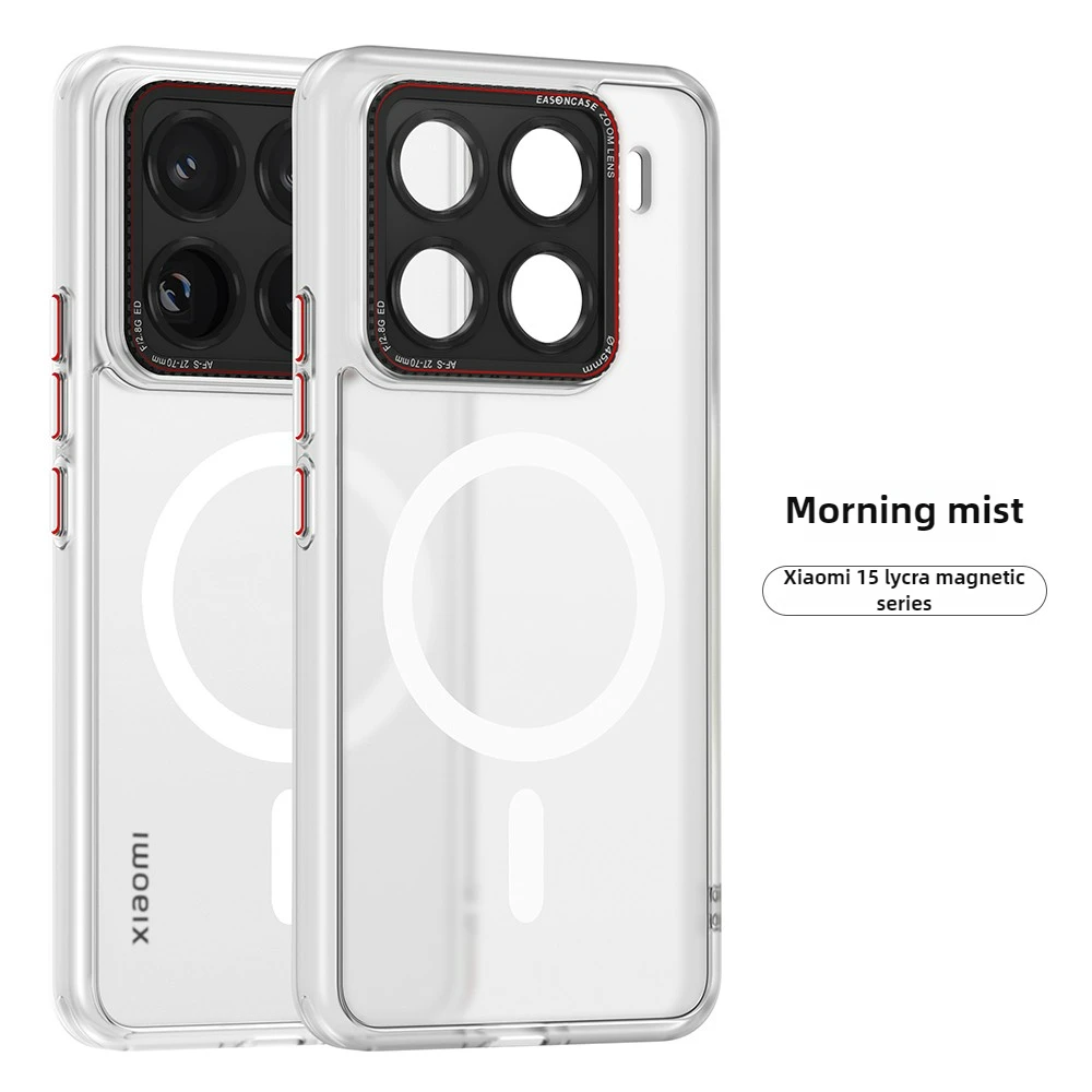 Dla XiaoMi 15 Ultra Pro 14 Etui Magsafe Przyjazny dla skóry Matowy silikonowy zderzak Magnetyczna osłona aparatu do bezprzewodowego ładowania — zdjęcie produktu 2