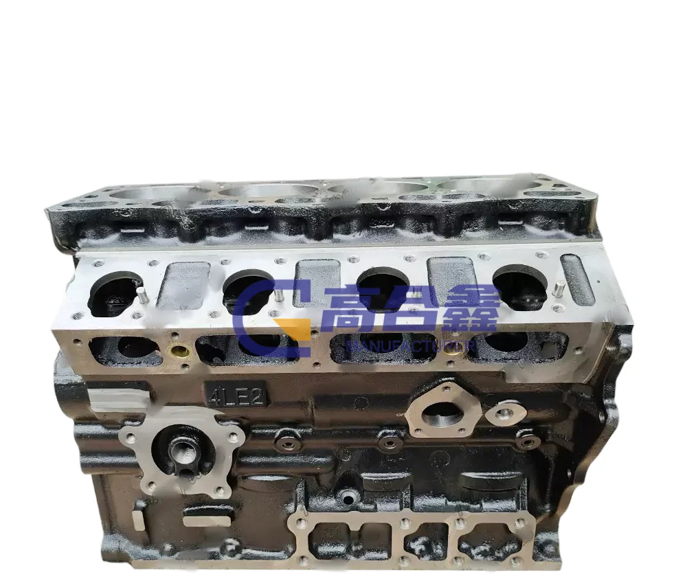 Factory Direct For Isuzu Engine 4LE2 Cylinder Block Model 8-97369554-1 Replacement Part For Machinery