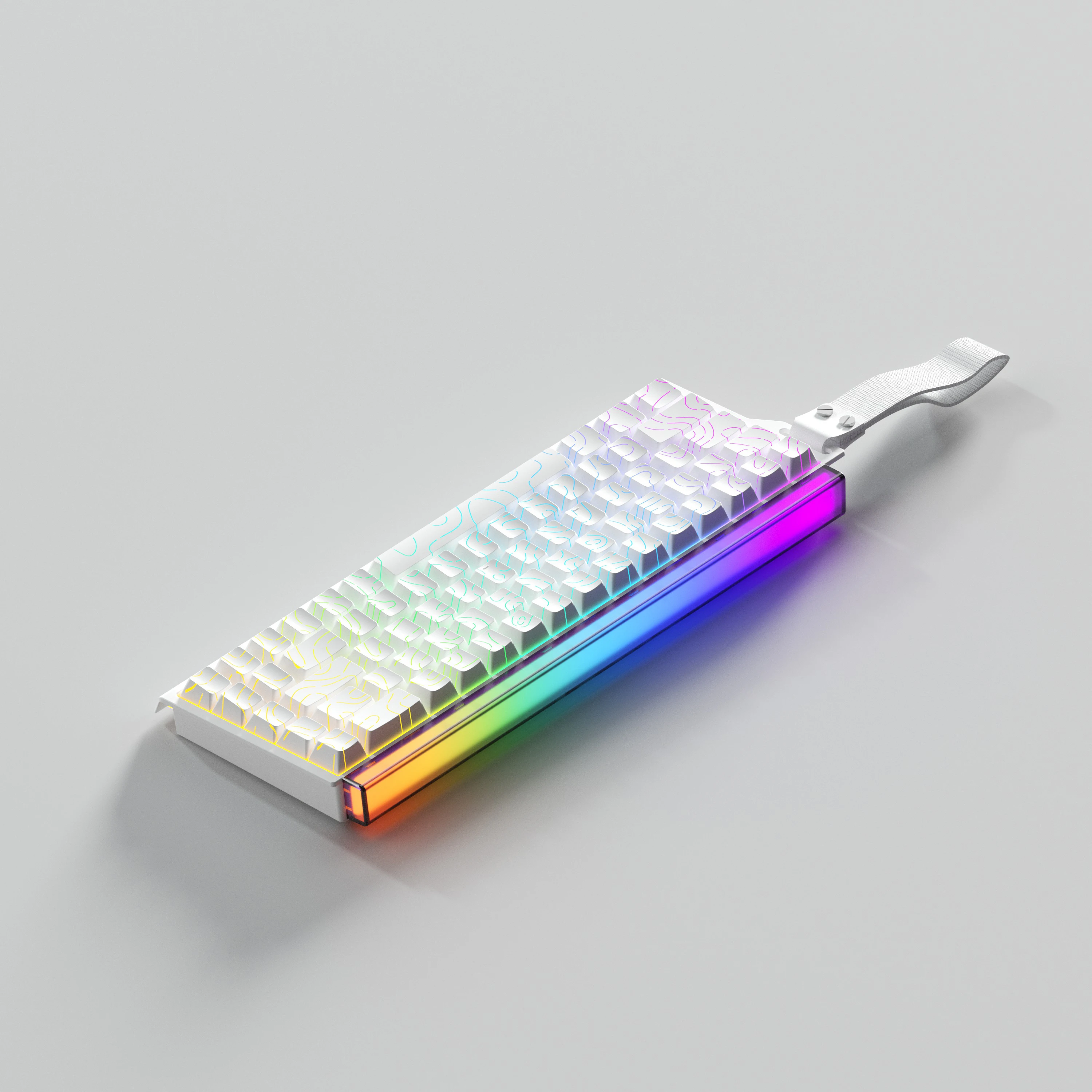 Weikav AIR68 لوحة مفاتيح ميكانيكية سلكية 8k RT 0.01 0.125 مللي ثانية تأخير منخفض للألعاب الرياضية الإلكترونية ملحقات ألعاب الكمبيوتر لألعاب الكمبيوتر #6