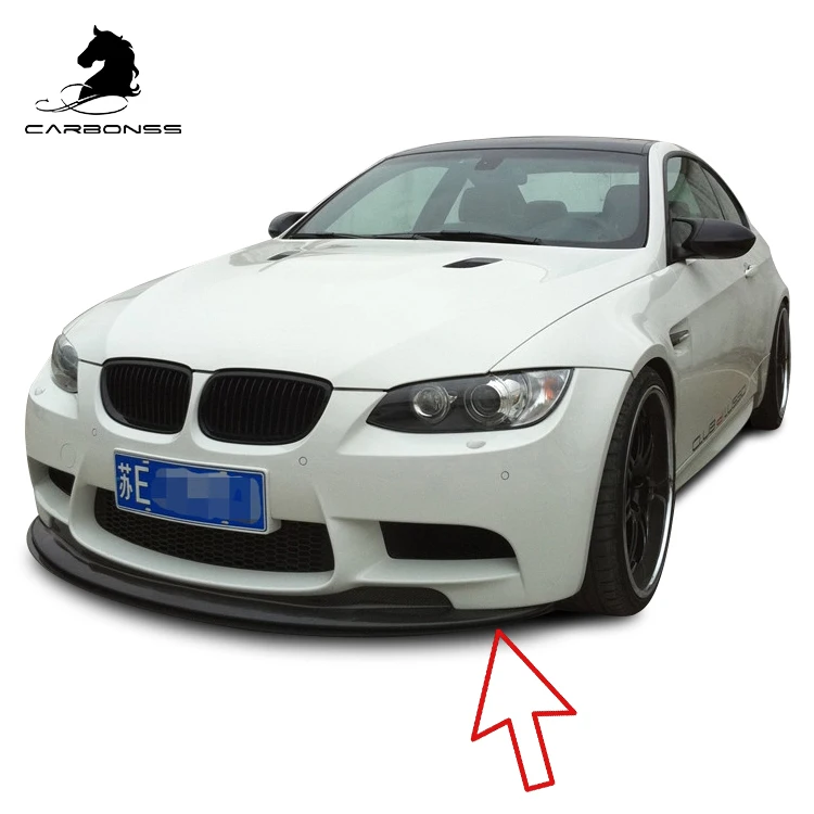 

ГРУБКА ПЕРЕДнего бампера из углеродного волокна ДЛЯ E90 E92 E93 M3 2008-2012 СПОЙЛЕР ТИПА HM