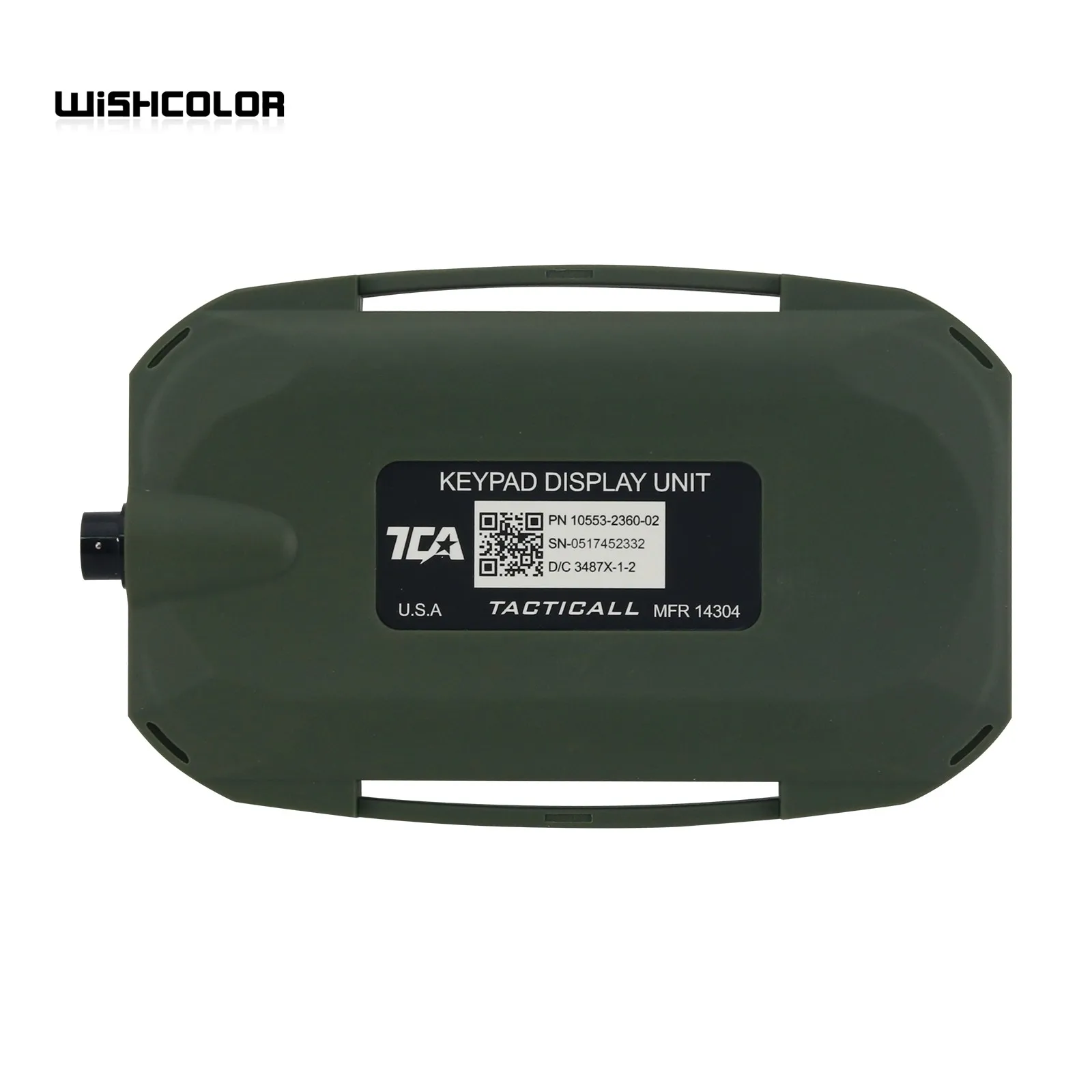 Hamgeek Tactical KDU Controller Keyboard Display Unit with Fast Aviation Interface for PRC-152A Multifunctional Walkie Talkie