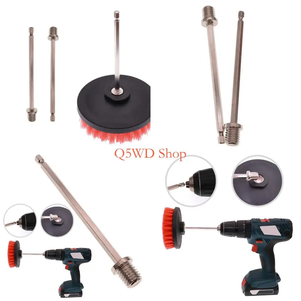 

Q5WD Углеродистая сталь 140 мм Стержень электроинструмента Легкая установка Шестиугольный адаптер сверла