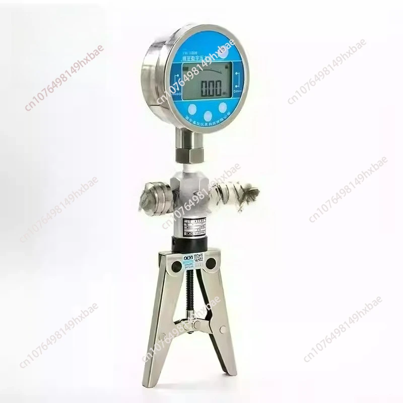 

Пневматический калибратор давления из нержавеющей стали Ручной насос давления 0-1,6 бар для оборудования для испытания под давлением