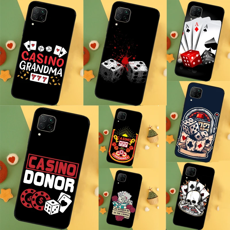  Casino Gambling Case For Huawei Nova Y91 Y61 Y60 Y70 Y90 Nova 9 SE 10 11i 8i 3i P20 P30 Pro P40 Lite Cover