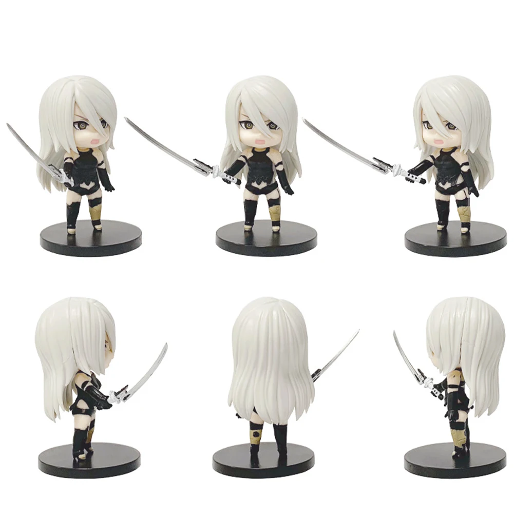 Figurka anime Nier A2 2B Yorha 9S automatyczna figurka akcji 2B 9S figurka model PVC edycja Q statuetka kolekcja ozdoba prezent z kreskówki
