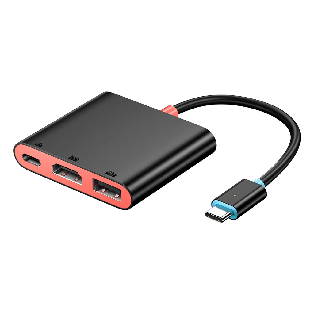 3‑in‑1 USB‑C Docking Station 4K@60Hz HDMI‑Compatible PD100W USB 3.0 Adapter Game Dock For Nintendo Switch /Switch 2 /Switch OLED