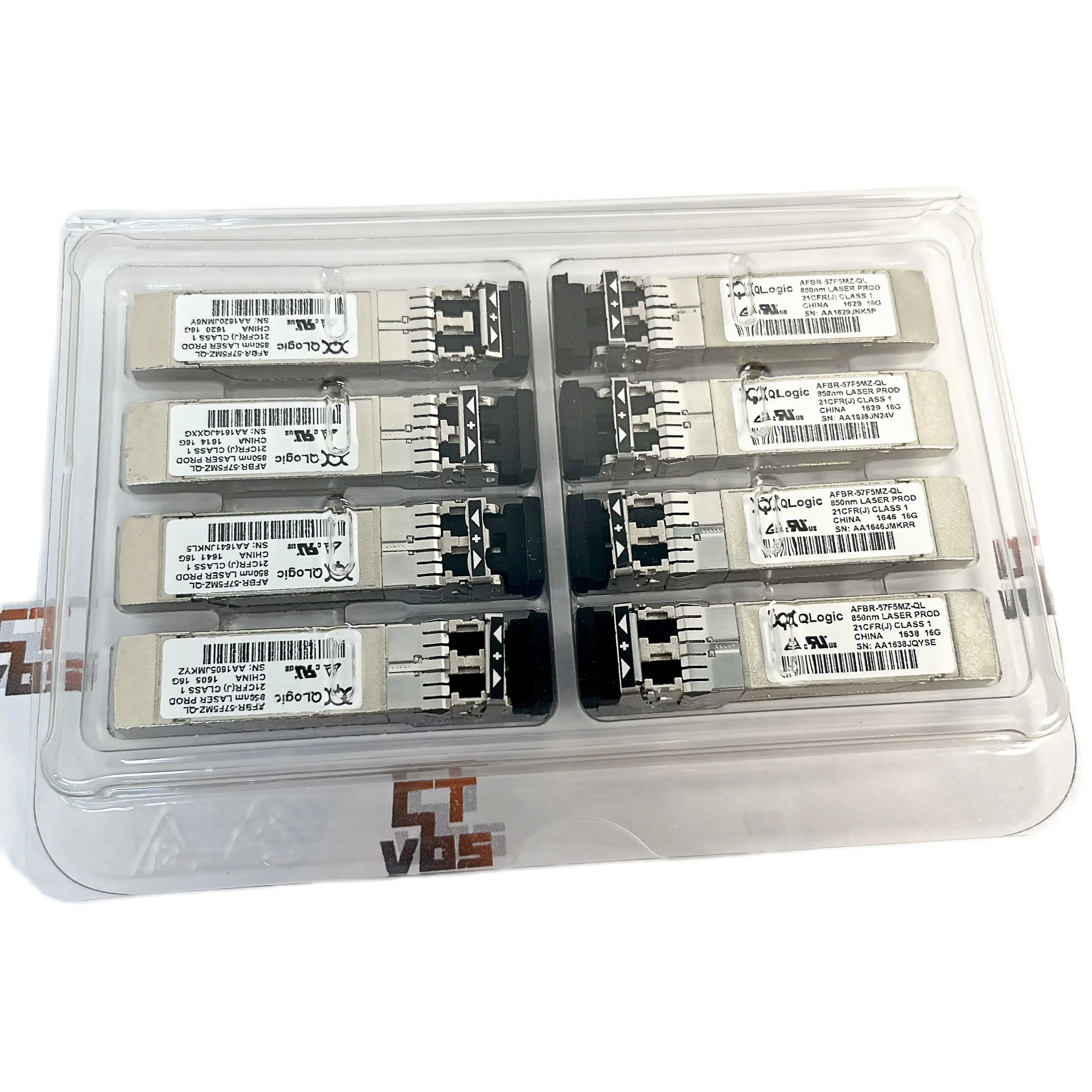 Avago AFBR-57F5MZ-QL SFP+ 16Gb 16GBPS LC Fibre Channel Transceiver Qlogic For QLE2672 QLE2670 QLE2662 HBA FC Card