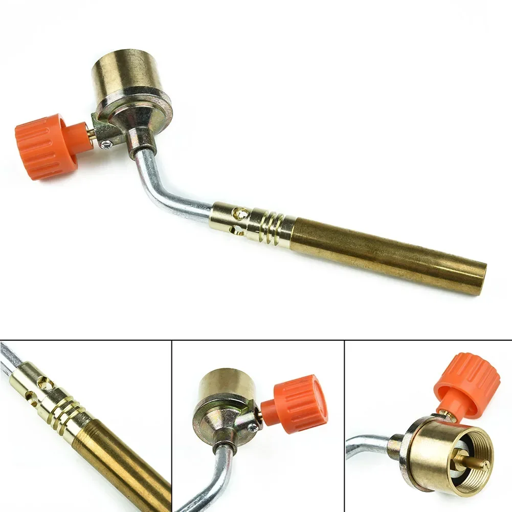 High Temp Gas Self Ignition Turbo Torch Brazing Solder Propane Tool Special Weld Turbine Welding Torch Refrigeration Braz