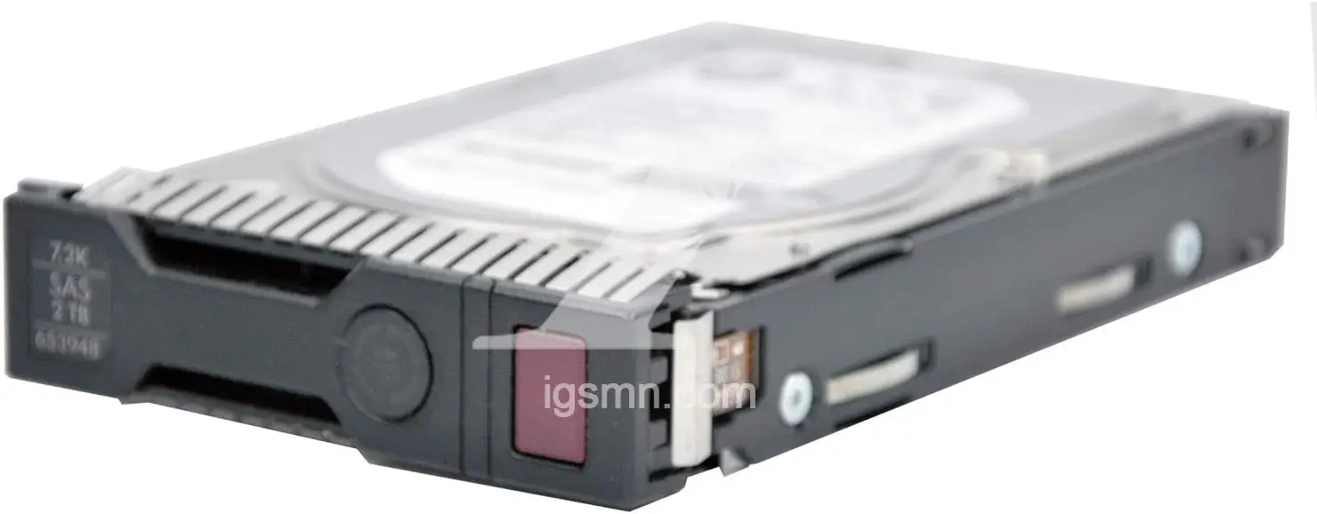 

УПАКОВКА HEWLETT 653948-001 Жесткий диск HPE 2 ТБ 7,2 КБ 6 ГБ LFF SAS SC