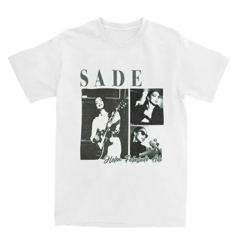SADE Y2K خمر Harajuku الشارع الشهير المتضخم تي شيرت القوطي عادية فضفاض الهيب هوب أفضل الرجال ملابس حريمي المحملة ريال كازا نادي التنس