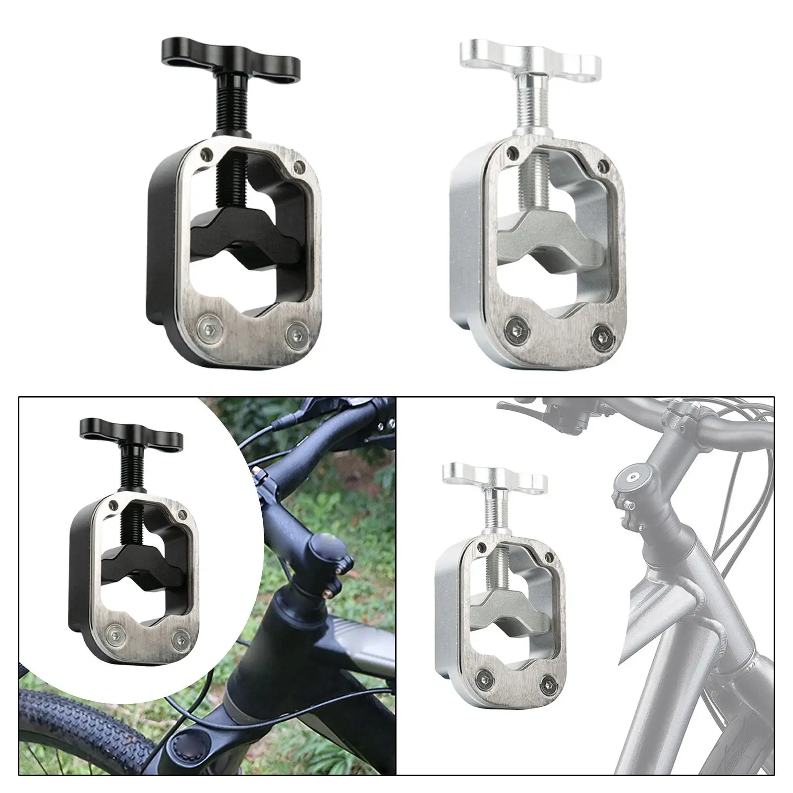 Bike Saw Guide Bike Front Fork Tube Cutter Sturdy Bike Fork Steerer Seat Post Handlebar Cut Saw Guide for Mountain Road Bikes