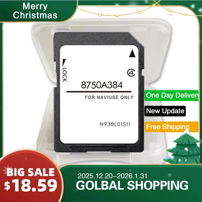 

New Maps Version for Mitsubishi 8750A384 MMCS W11 W12 Car 2021 Navigation SD Card EU UK GPS System Compatible with Anti Fog Film
