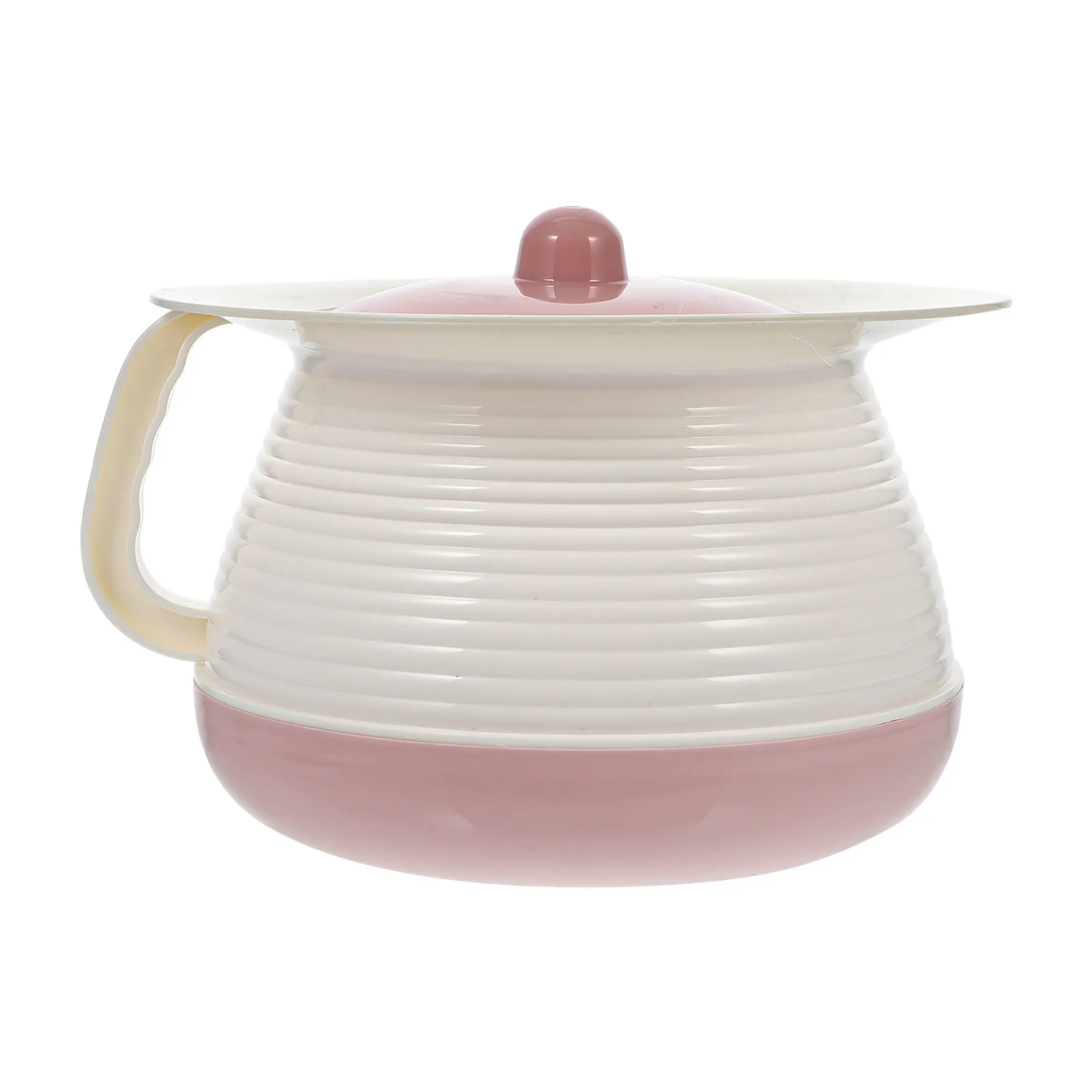 

1Pcs Thickened Elderly Spittoon with Cover Leak Proof Portable Urinal Bucket for Home Chamber Pot