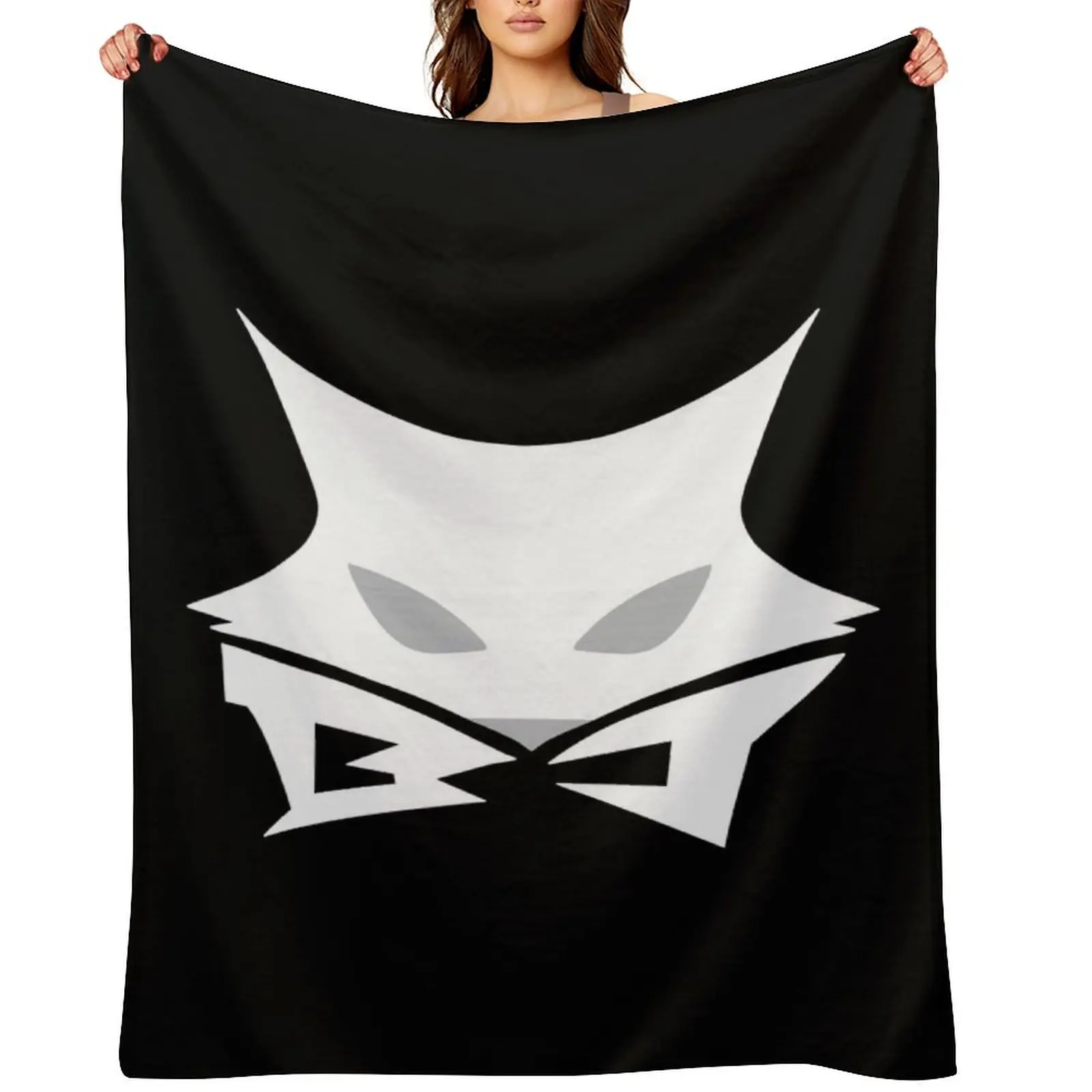 

MSBY Black Jackals Throw Blanket Cute Plaid Plaid on the sofa sofa bed Summer Blankets