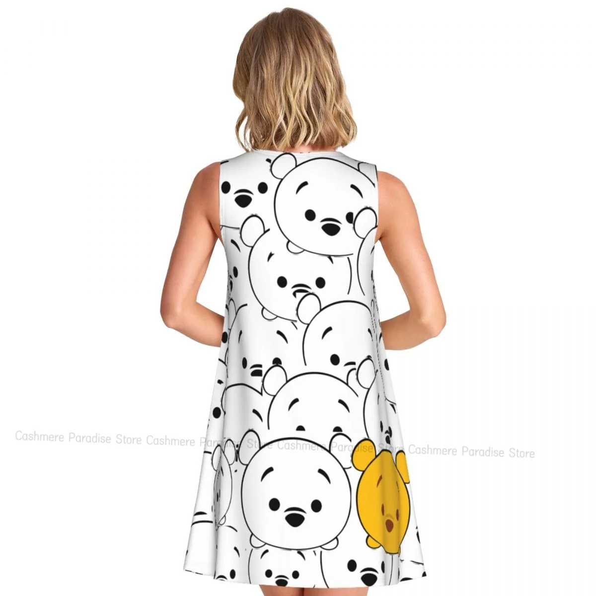 Robes d'été pour femmes, t-shirt de plage, sans manches, mignon, bière, décontracté, ample, débardeur, 2025