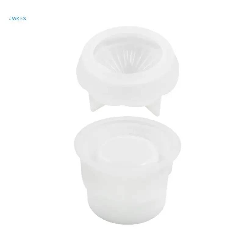 

Прозрачная банка для хранения ювелирных изделий, форма, чашка, коробка для хранения, силиконовая форма