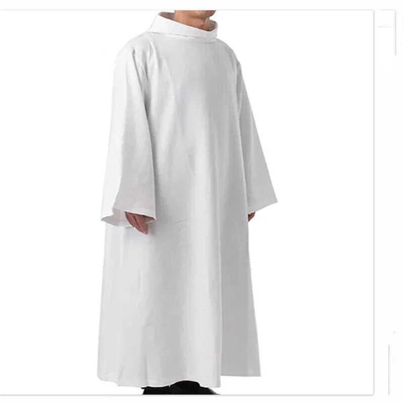 

Halloween White For Men Women Middle East Arab Christian Catholic Priests Clergy Robes Priest Saints Halloween Robe