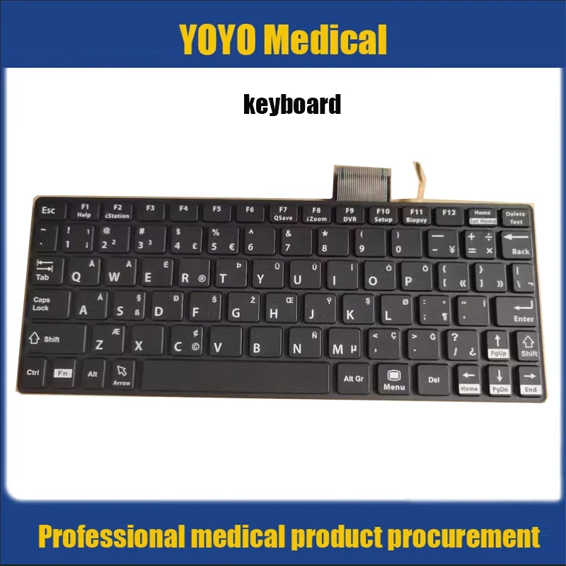 Mindray DC8 8S 8EP 8PRO 8CV 80 70 Color Doppler Digital Keyboard Assembly (WIN7/Repair Spare)