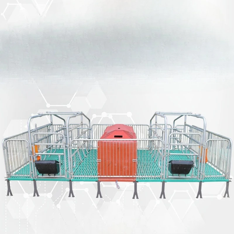 Sow bed production and protection integrated double-body monomer dual-purpose full composite board breeding equipment