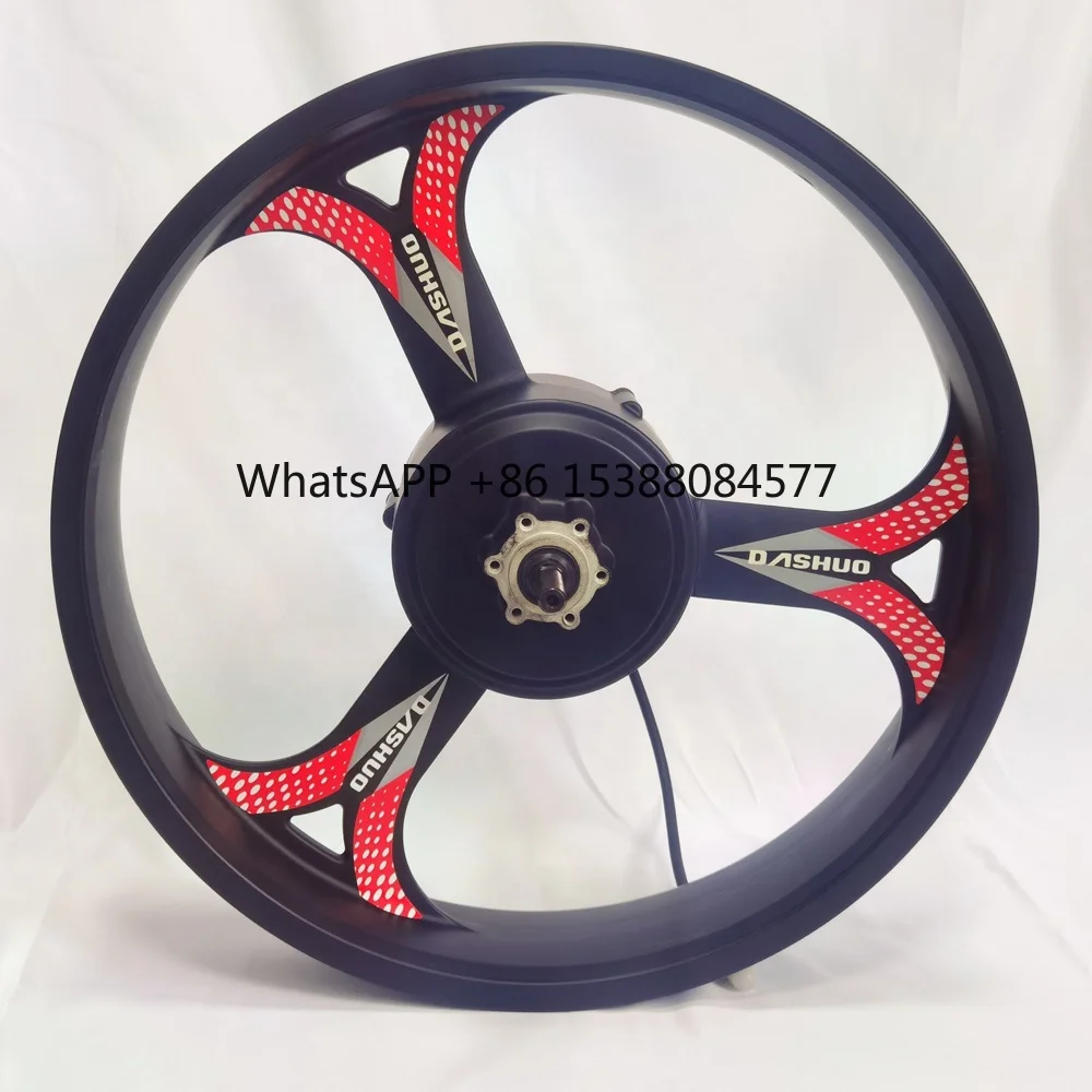20 Inch Brushless Geared Magnesium Alloy 48V 52V 750W 1000W 20x4.0 Tire Electric Ebike Bike Bicycle Snowbike Hub Motor