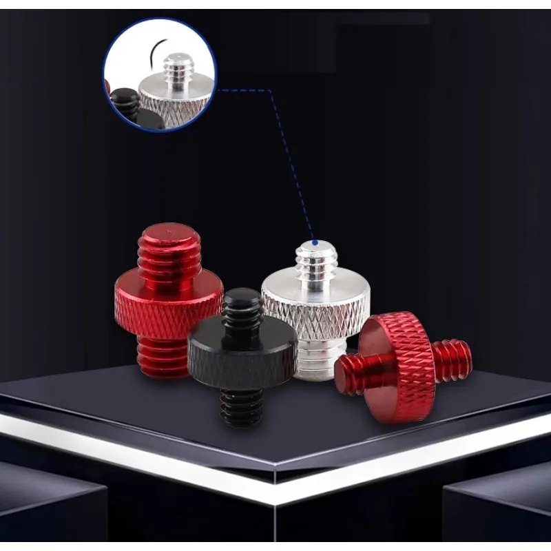 2pcs Universal Camera Conversion Screw 3/8 Male to 1/4 Male Screw Tripod Monopod Mount Adapter Photography