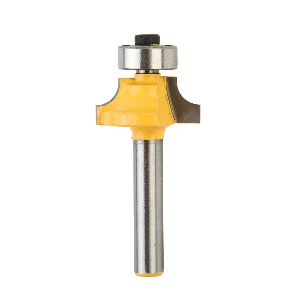 Router Bit Router Premium Round Over Router Bit Set 4pcs 1/4 Inch Shank for Plunge Cutting and Pattern Routing