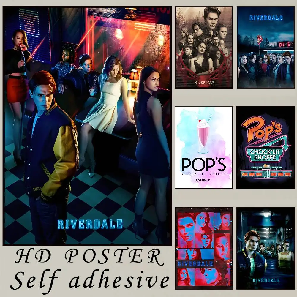 

Anime R-Riverdale TV Poster HD art sticky wall waterproof home living room bedroom bar aesthetic decoration