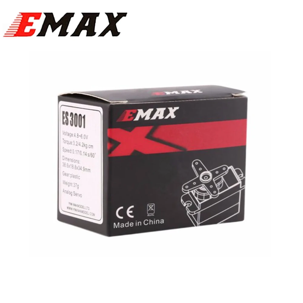 리모컨 자동차 RC 자동차 헬리콥터 보트 비행기용 Emax 서보 모터, ES3001 표준 43G 서보 모터, 10 개