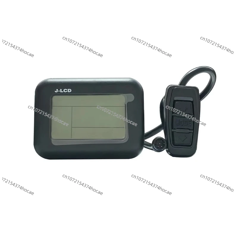 

ЖК-дисплей, J-LCD, 6-контактный, 36 В, 48 В, аксессуары для электронных велосипедов для горных велосипедов, электронные скутеры, панель управления скоростью