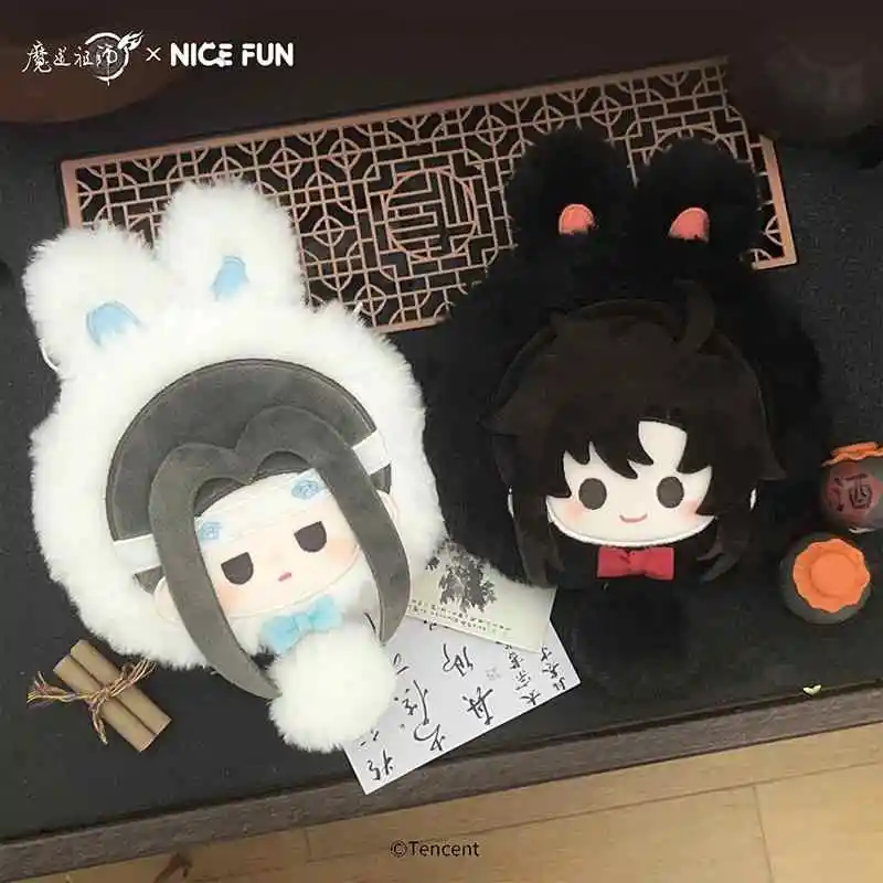 Anime Mo Dao Zu Shi Wei Wuxian Lan Wangji MDZS Cute Cartoon Rabbit Series Coin Purse Wallets Headset Pendant Student  Gift