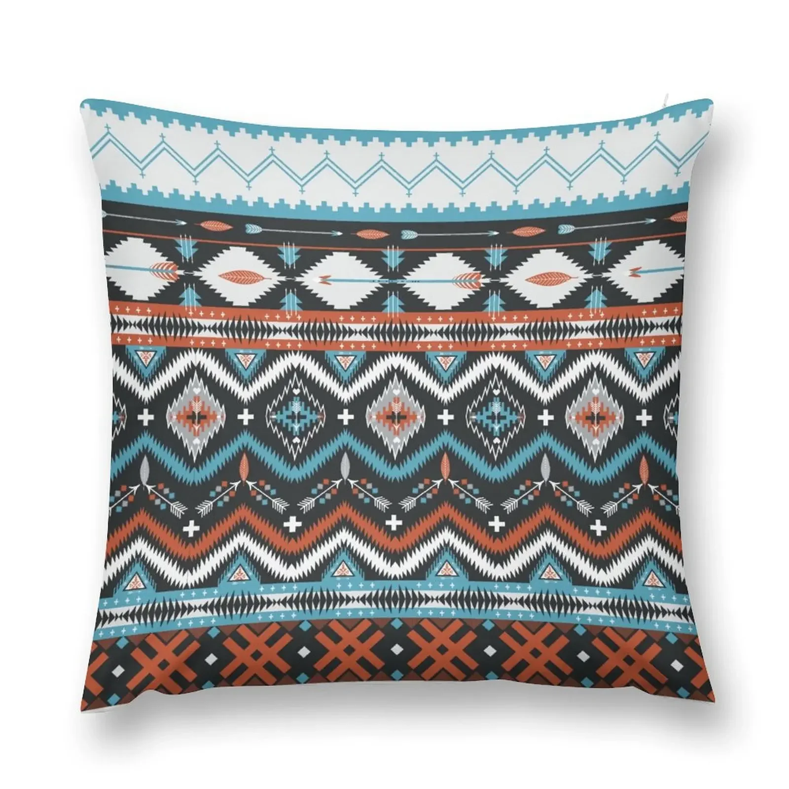 

Native american seamless tribal pattern with geometric elements Throw Pillow Sofa Cover Cusions Cover Christmas Pillows pillow