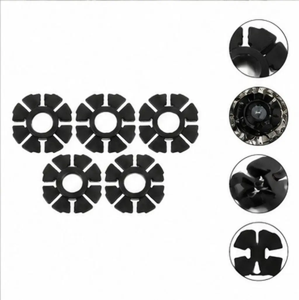 5Pcs Anti Vibration Rubber Damper Shock Absorber Rubber Motorcycle Absorbing Cushion Wheel Hub Damping Block Buffer