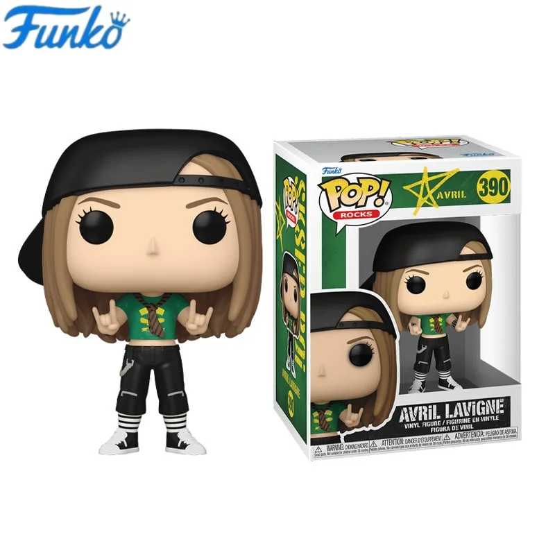 

Funko Pop Avril Lavigne Action Figure Anime Sk8ter Boi Collection Doll Model Limited Edition Fan Collectible Desk Decor Gift Toy