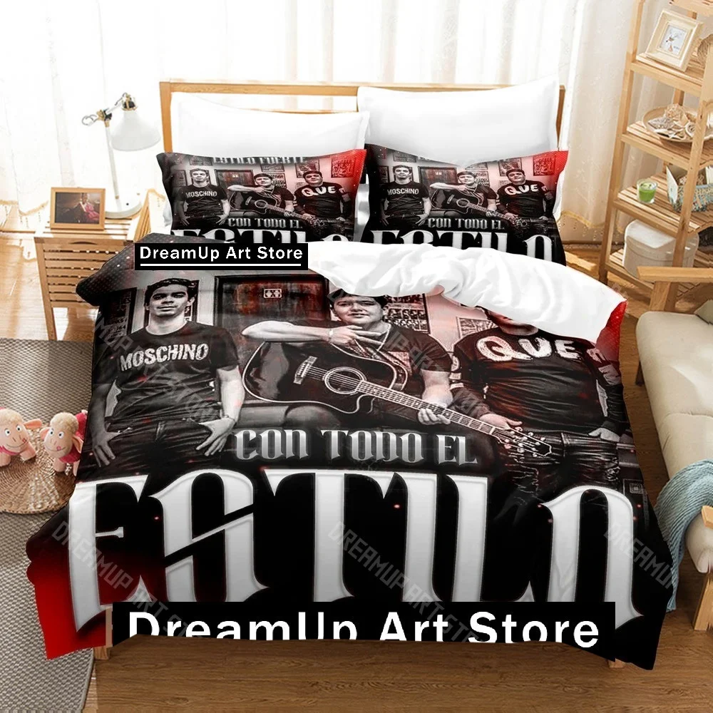 3D Printed Grupo Los De La O Band Bedding Set for Boys Girls Duvet Cover Pillowcase Twin Queen King Full Single Double Sizes