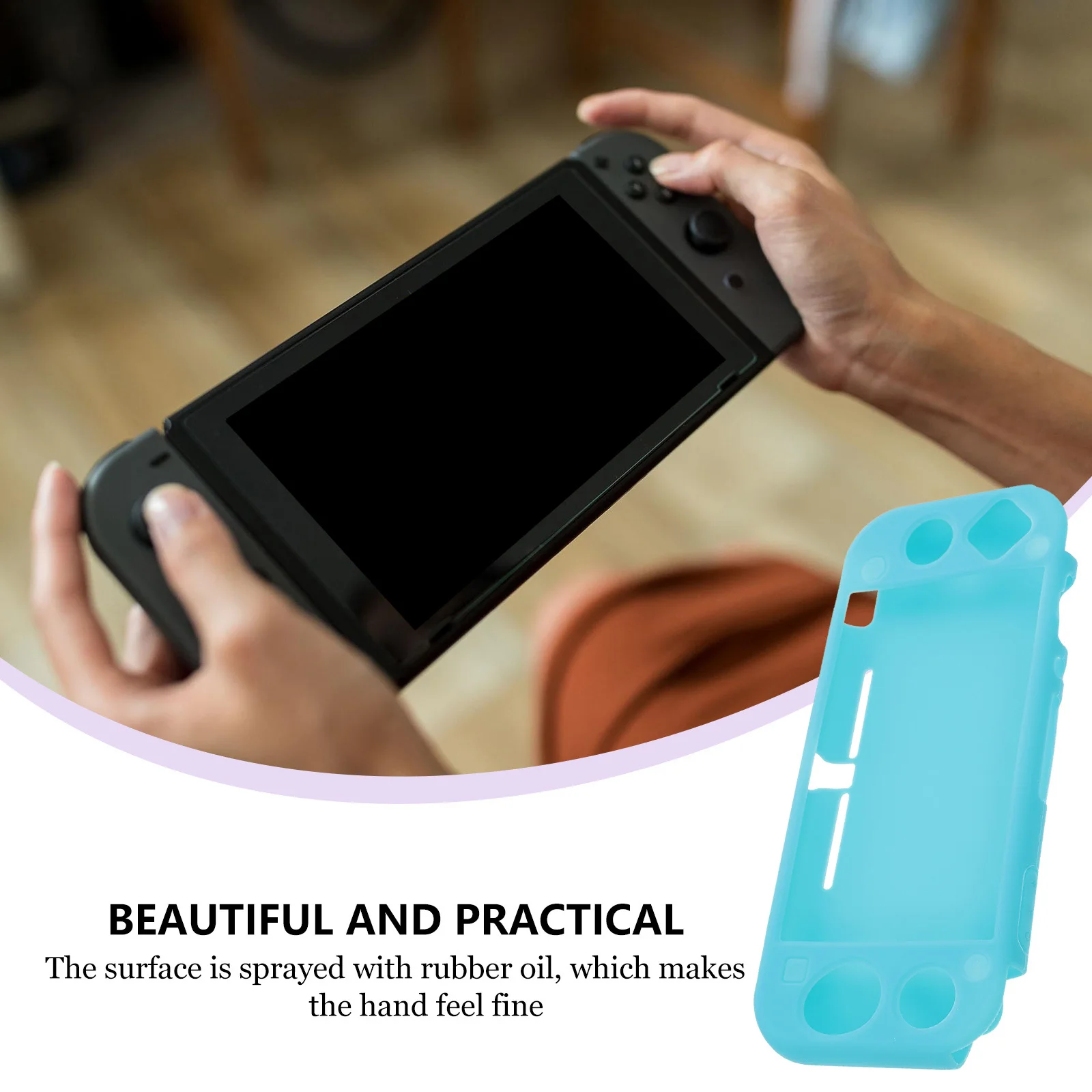 

Silica Gel Machine Case Smooth Comfortable Cover Protector Console Accessories Gaming Game Console Case Controller