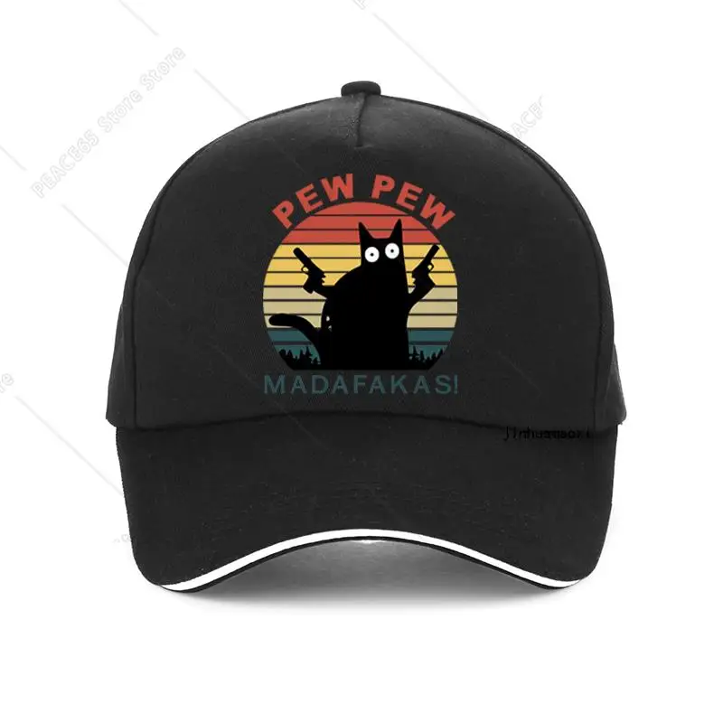 Pew Pew Madafakas Men Baseball Cap Novelty Funny Cat Women Hat Titanic Valentine Romantic Cat Amusing Hip Hop Hats Snapbacks