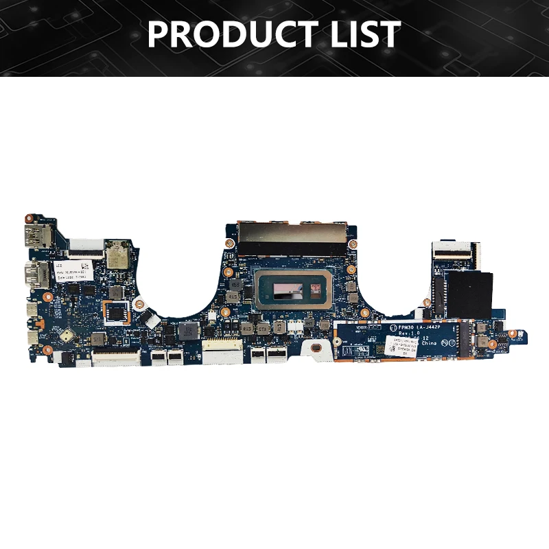 LA-J442P Notebook Mainboard Für HP Elitebook X360 1030 G7 Laptop Motherboard CPU i5 i7 10th 8G 16G 32G RAM M16069-001 M16069-601