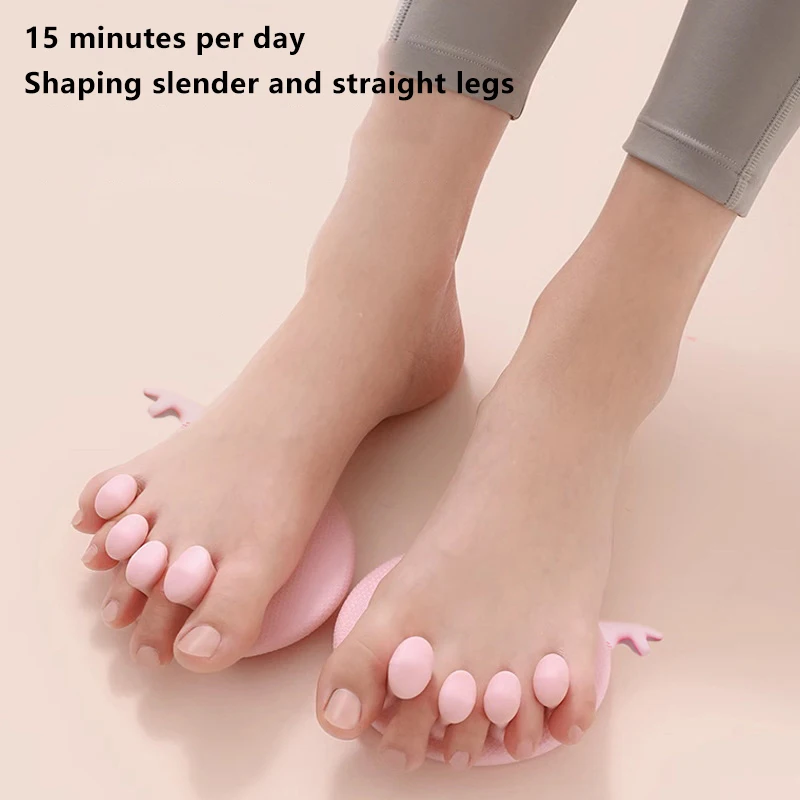 

1 Pair Gentle Support Anti Drop Foot Arch Trainer Soft Comfort Toes Separators Portable Tpe Overlapping Toes Corrector Home