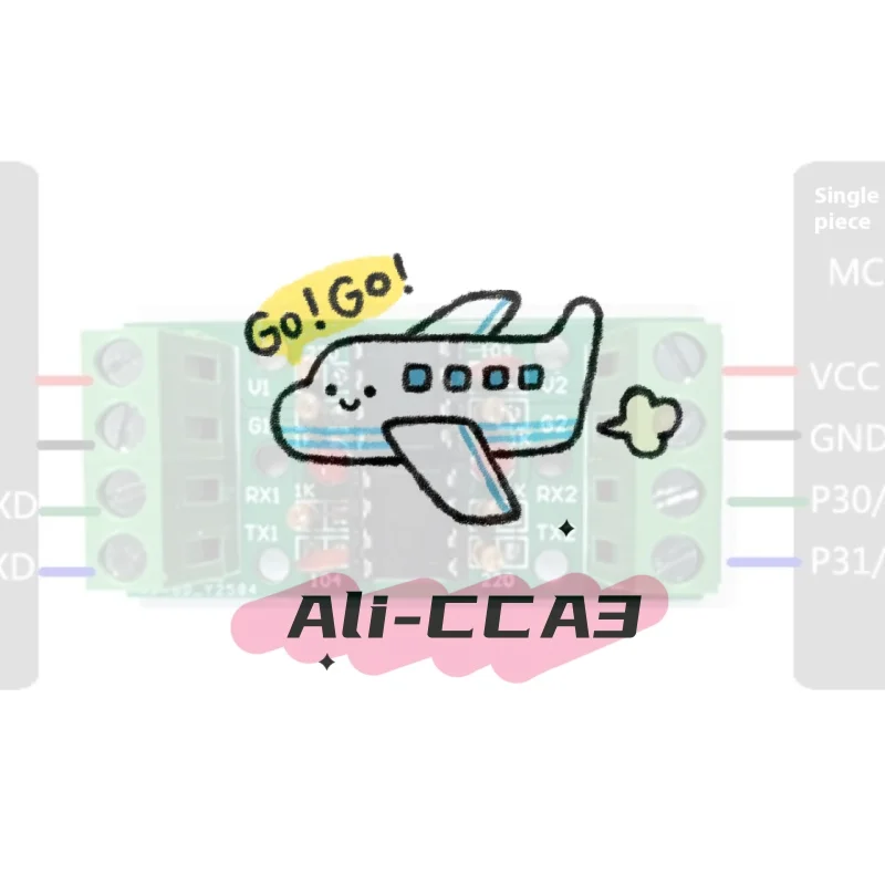

1/3/5pcs Two-way UART Communication Protocol Serial Port Isolation Module Dual 6N137 Optocoupler Chip Of 600-250K Baud