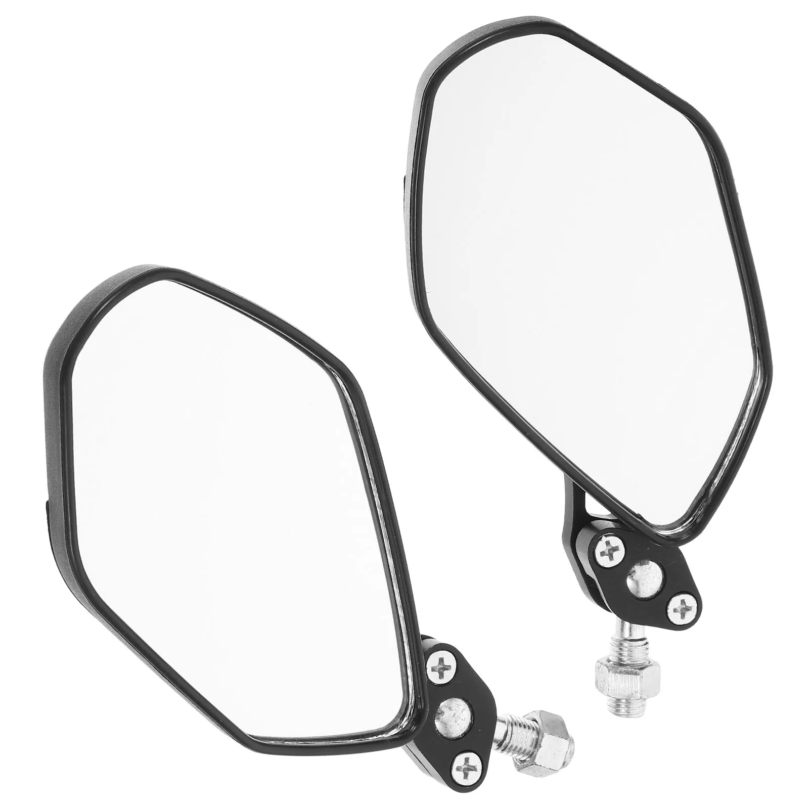

Rearview Mirror for Motorcycle Scooter Electric Abs Side Accessories Parts Black Color Wide Clear View Suitable Most Vehicles