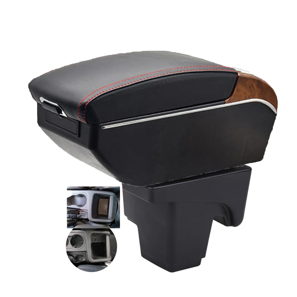 

Для Ford Focus III 3, подлокотник, детали для модернизации, центральная консоль, специальное пространство для хранения, автомобильный подлокотник с USB