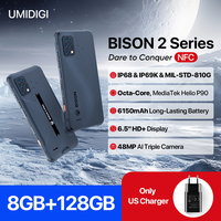 UMIDIGI BISON 2, BISON 2 PRO Android 12 Rugged Smartphone Helio P90 ROM 128GB 256GB Phone 48MP Triple Camera 6150mAh Cellular