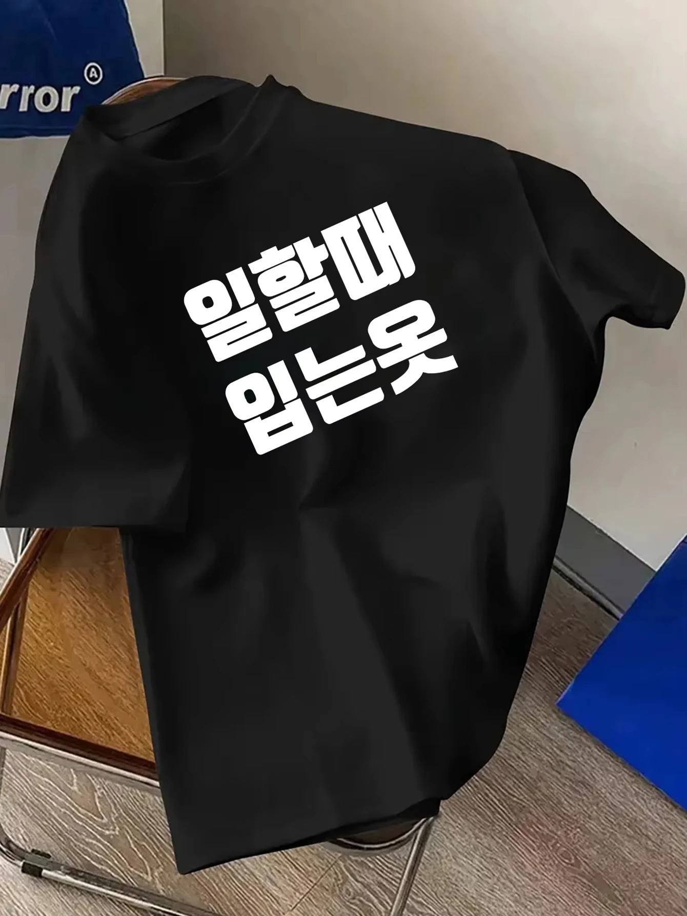 Summer Outdoor Activity Fun-print T-shirt with Street-style Check Pattern for Casual Sports Men's Clothing 100% Pure Cotton Tops