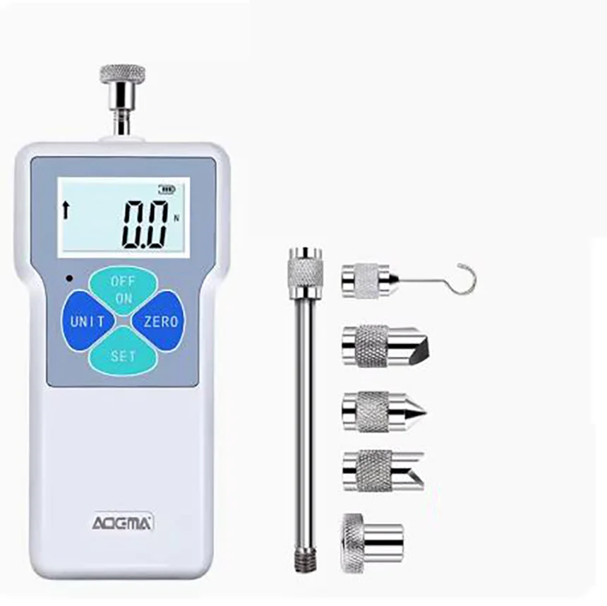 Pointer Type Digital Push-pull Gauge Tension Tester Spring Dynamometer Pressure Gauge Testing Machine 2-500N